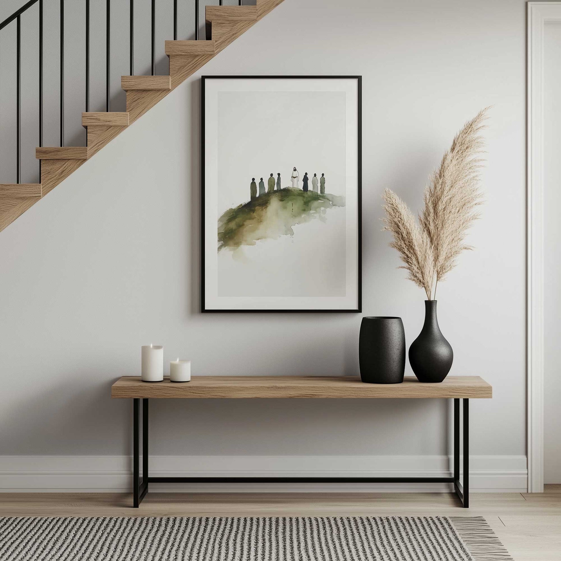 Picture of art in a room