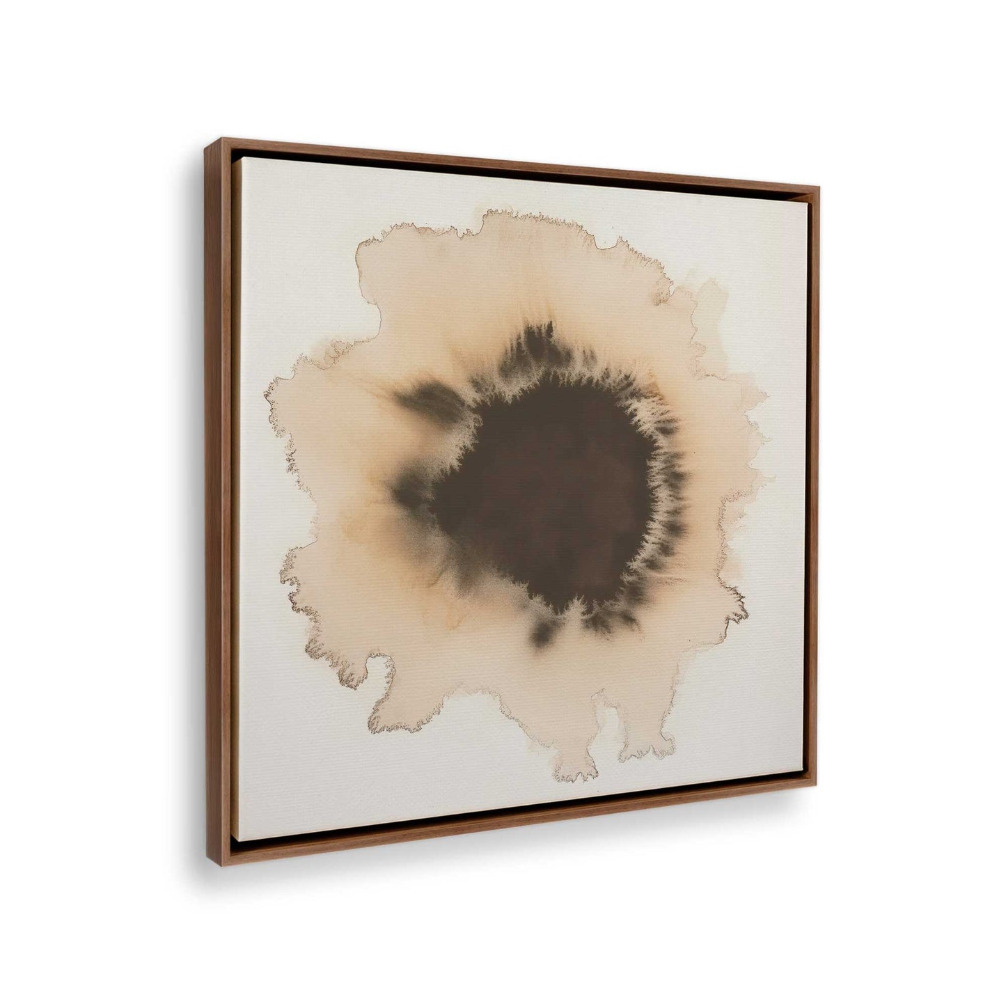 [Color:Walnut], Picture of the corner of the art