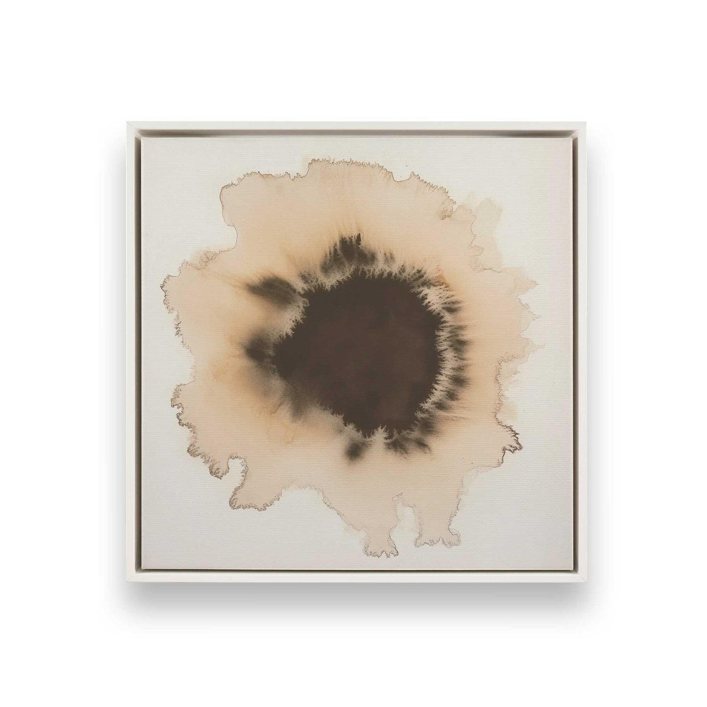 [Color:Opaque White], Picture of art in a White frame