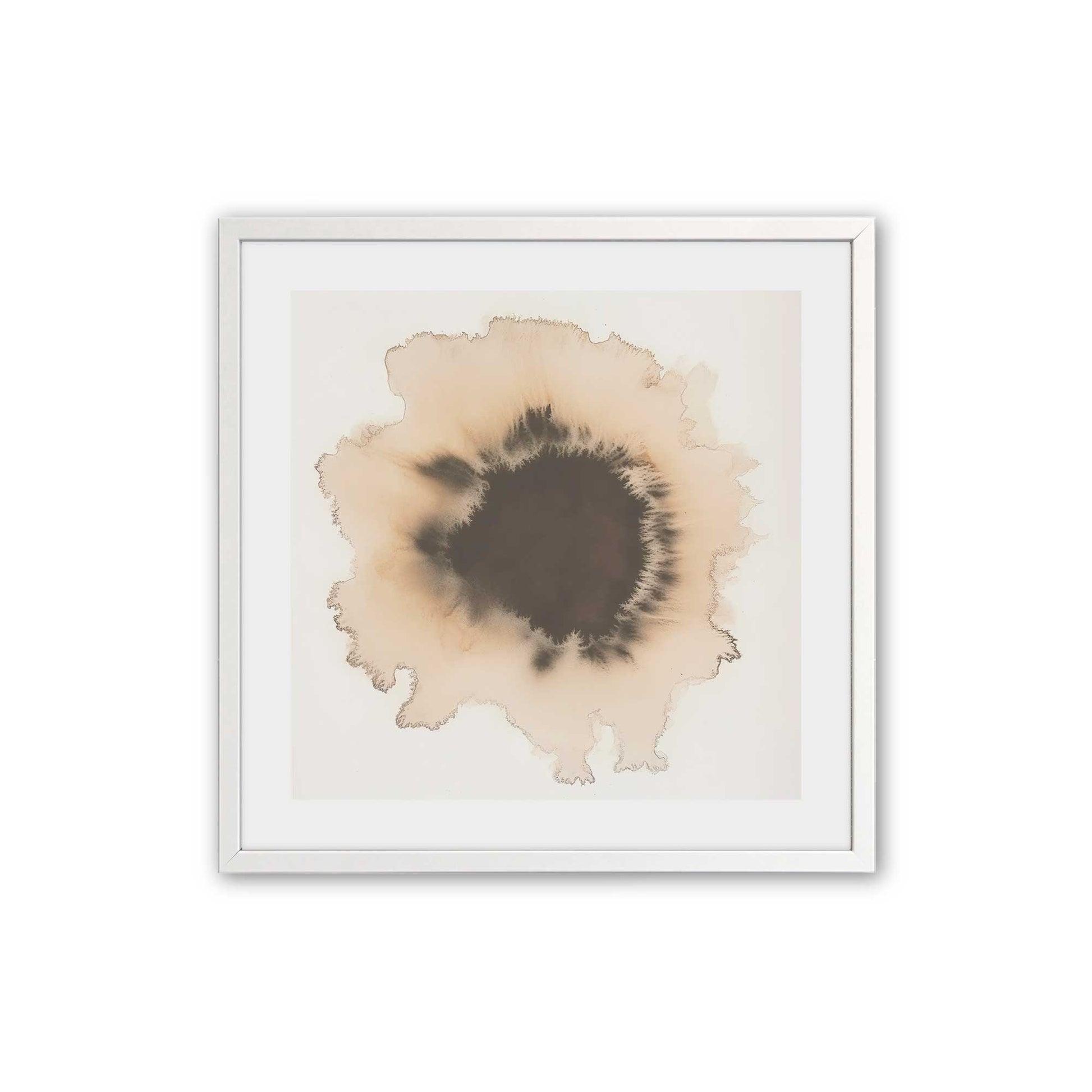 [Color:Opaque White], Picture of art in an Opaque White frame