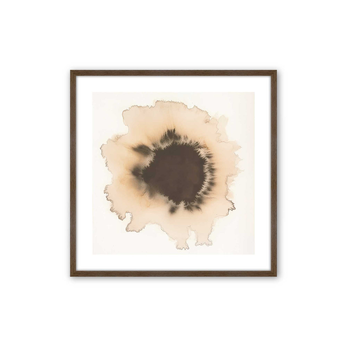 [Color:Walnut], Picture of art in a Walnut frame