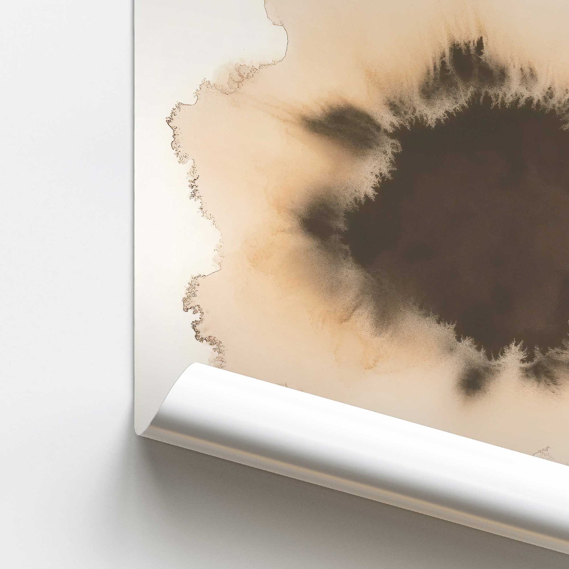 [Color:Rolled Print], Picture of close up of art