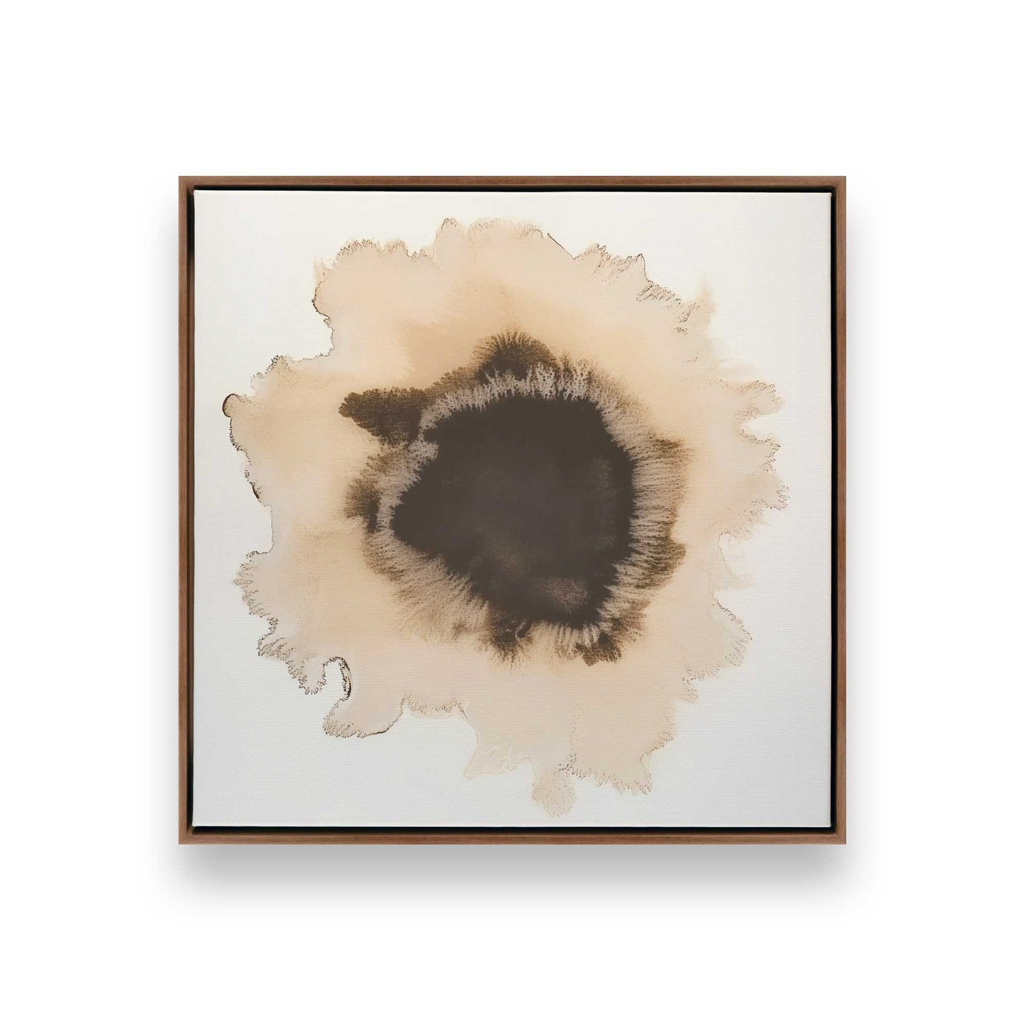[Color:Walnut], Picture of art in a Walnut frame