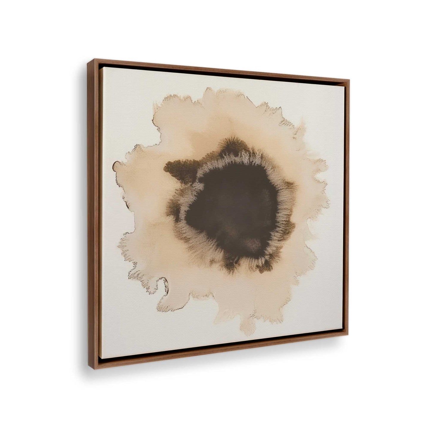[Color:Walnut], Picture of the corner of the art