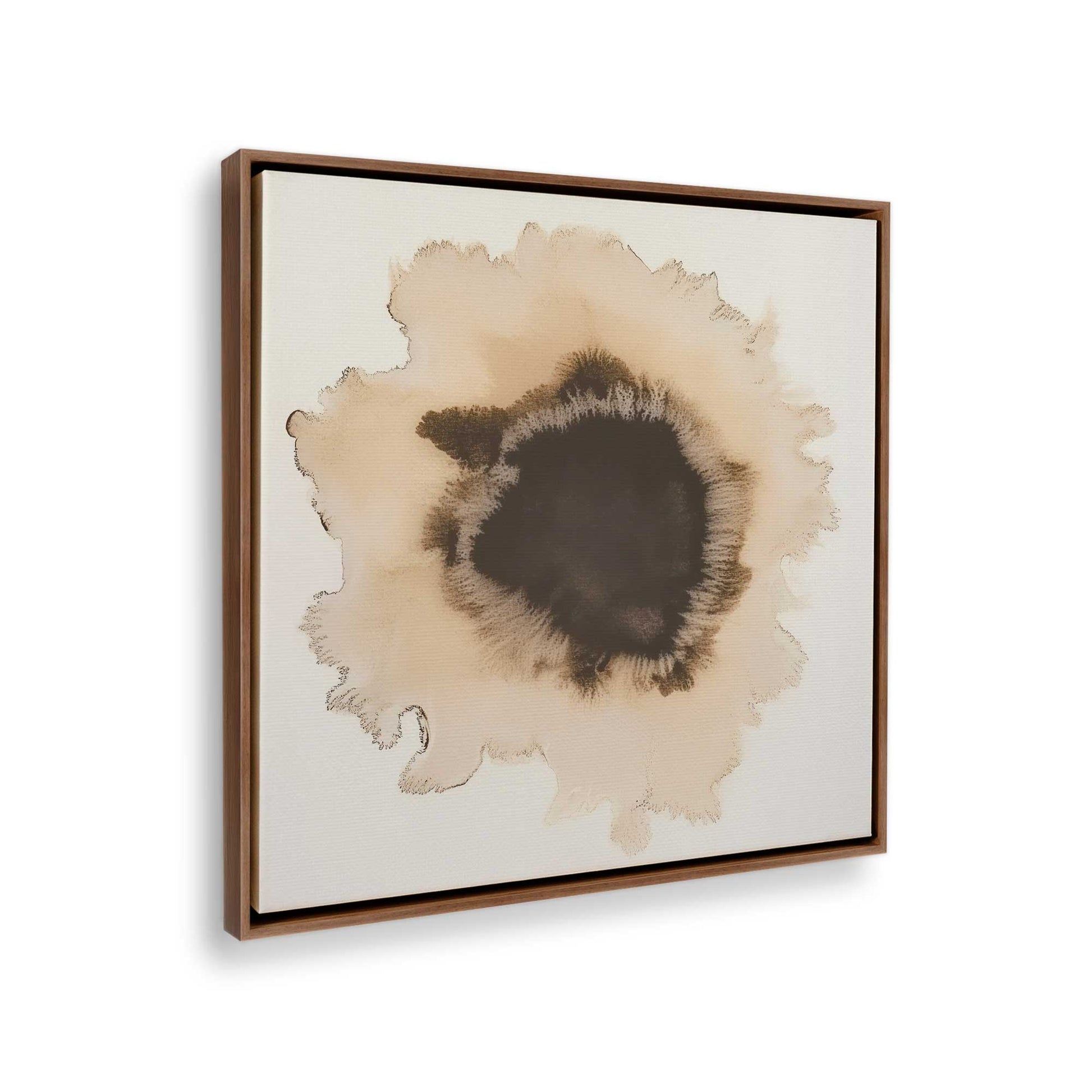 [Color:Walnut], Picture of the corner of the art