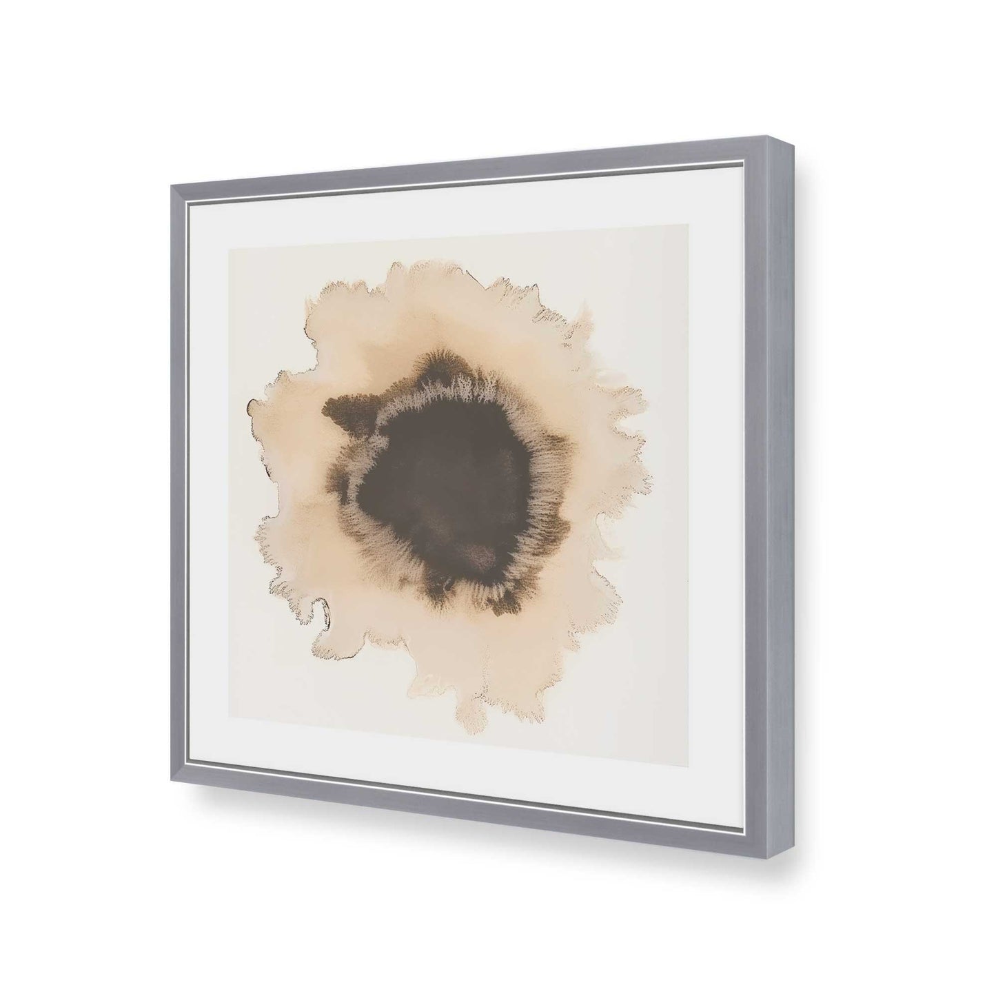 [Color:Polished Chrome], Picture of art in a Polished Chrome frame of the corner