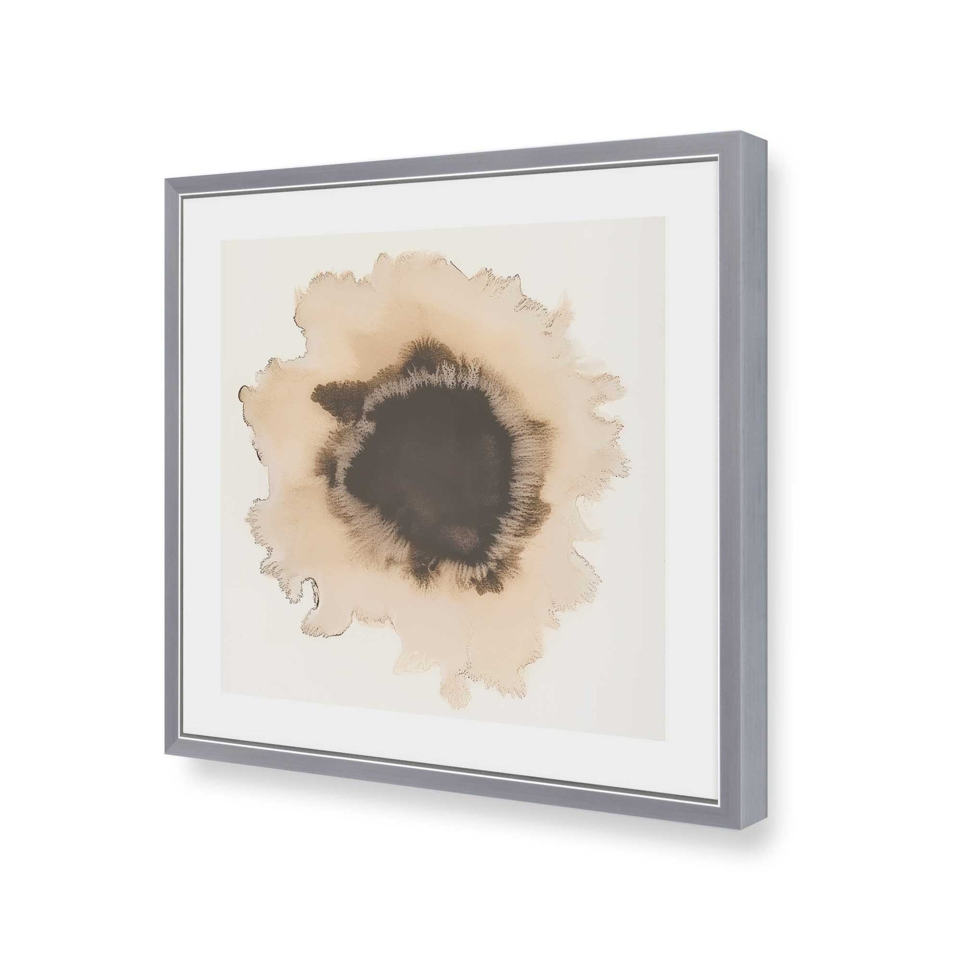 [Color:Polished Chrome], Picture of art in a Polished Chrome frame of the corner