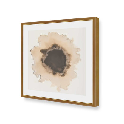 [Color:Polished Gold], Picture of art in a Polished Gold frame of the corner