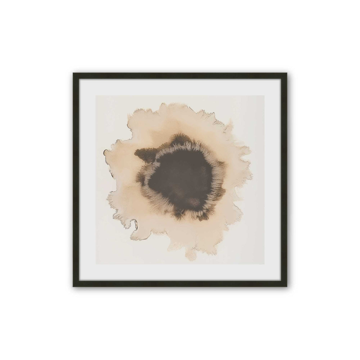 [Color:Satin Black], Picture of art in a Satin Black frame
