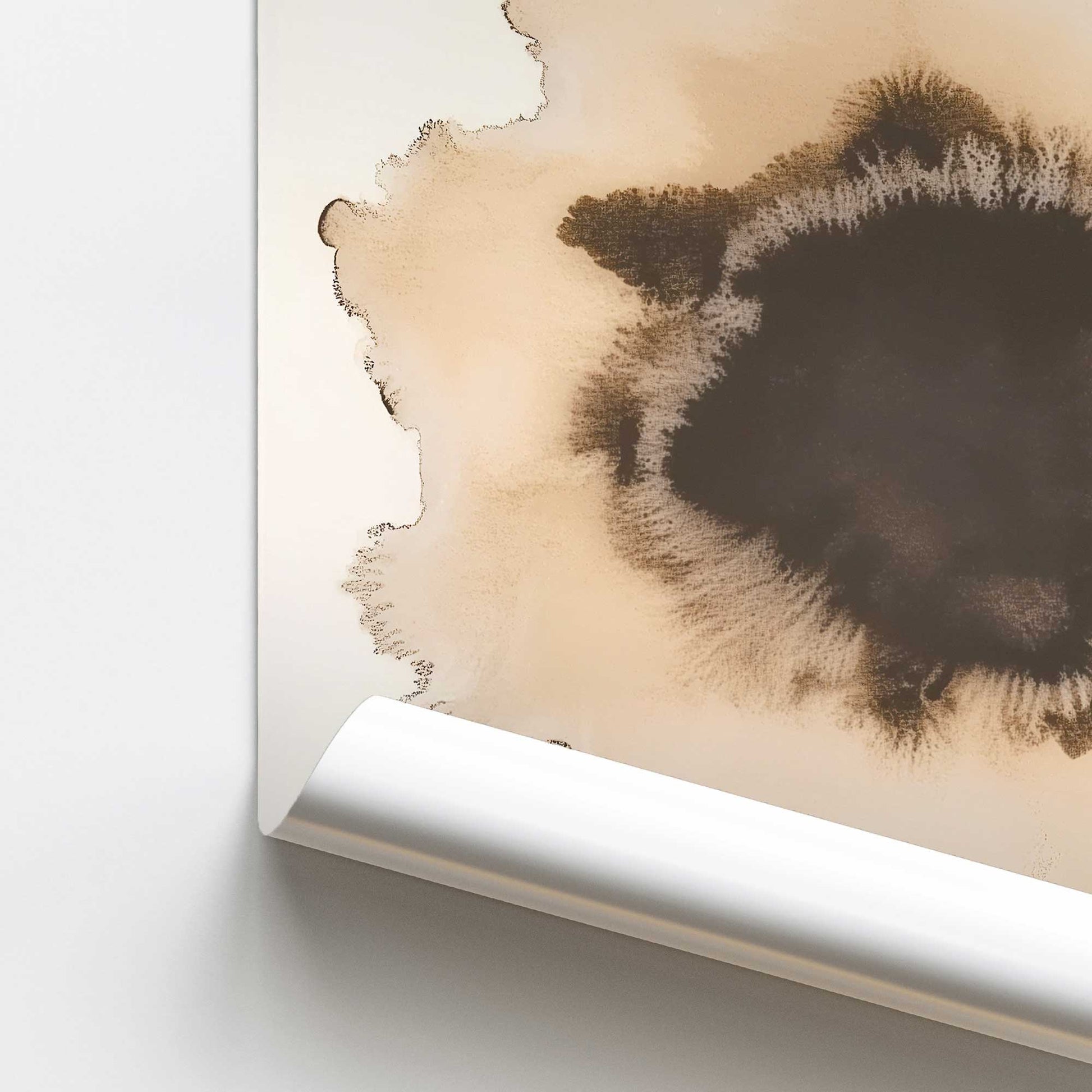 [Color:Rolled Print], Picture of close up of art