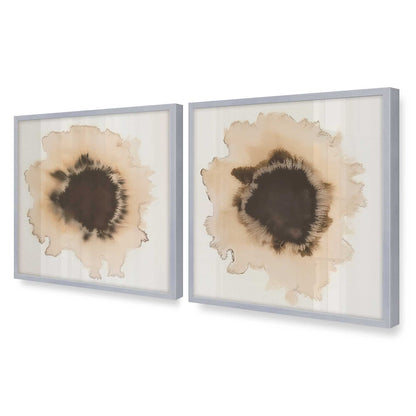 [Color:Polished Chrome], Picture of art in a Polished Chrome frame of the corner