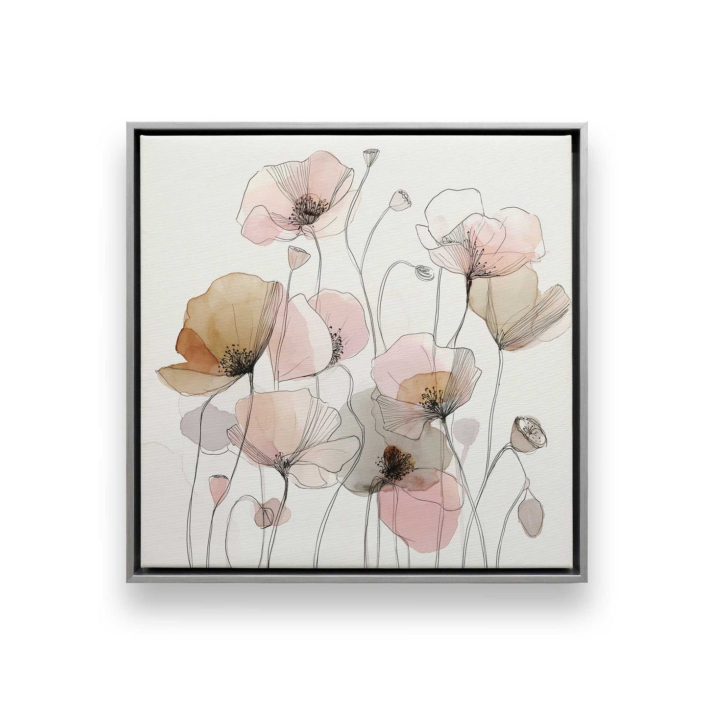 [Color:Polished Chrome], Picture of art in a Polished Chrome frame