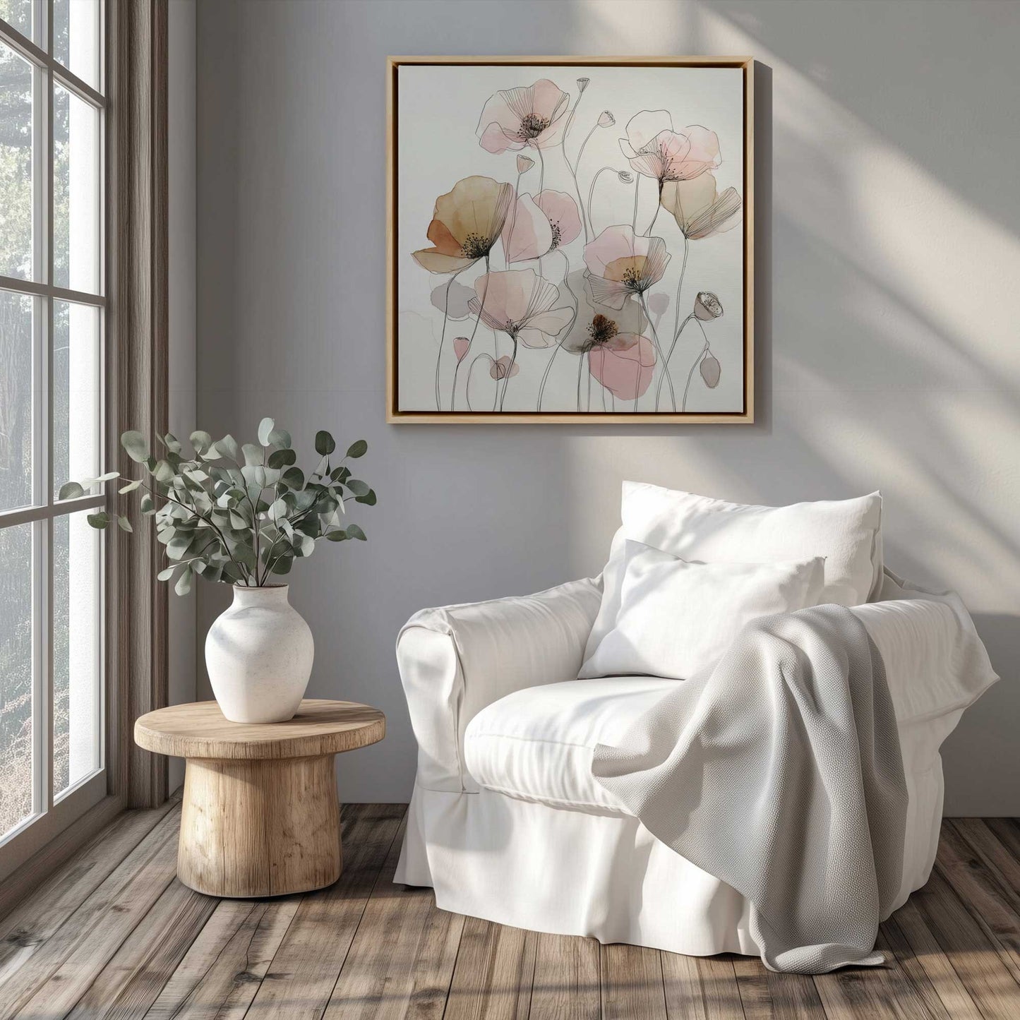 Picture of art in a room