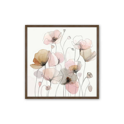 [Color:Walnut], Picture of art in a Walnut frame