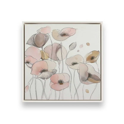 [Color:Opaque White], Picture of art in a White frame