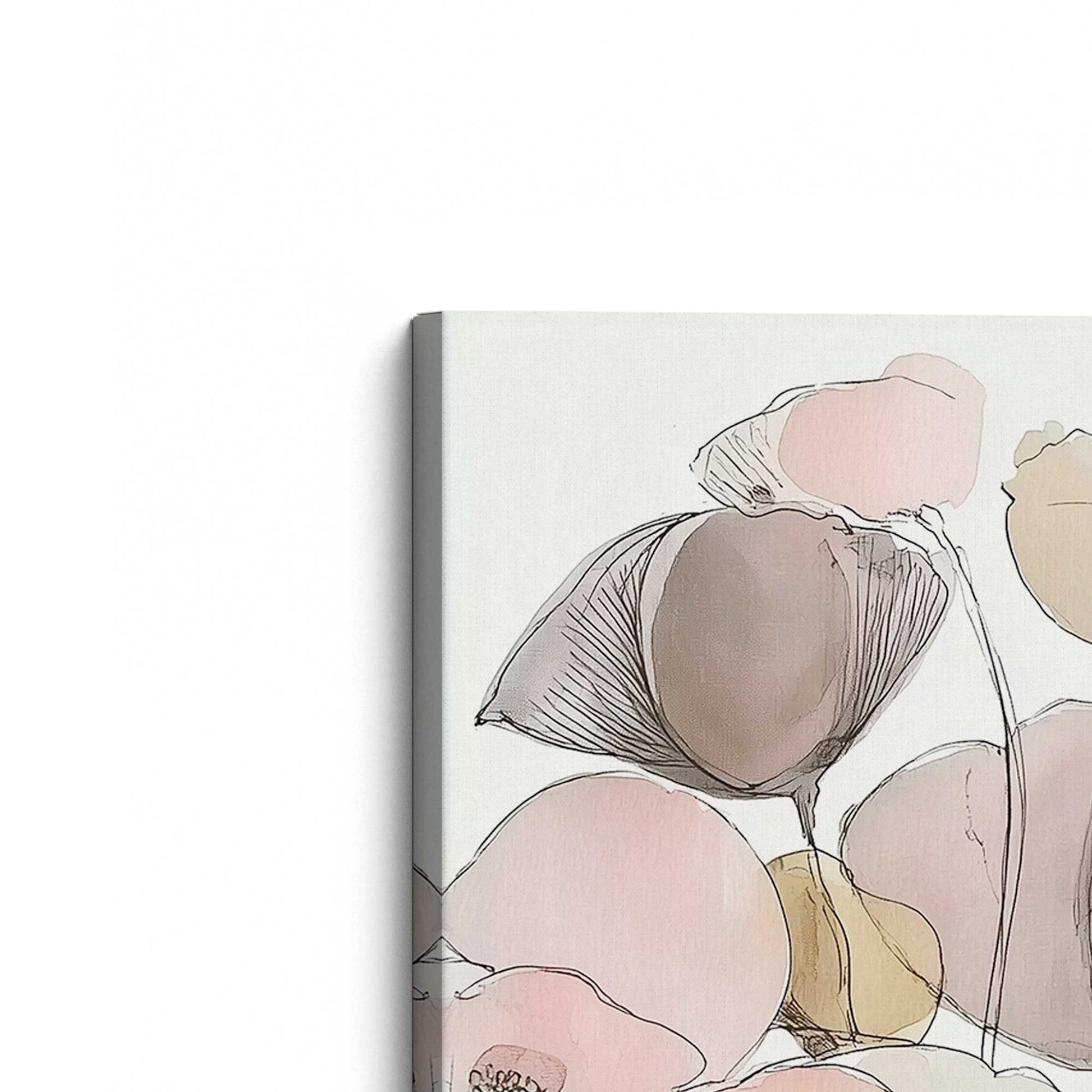 [Color:Stretched Canvas], Picture of the corner of the art