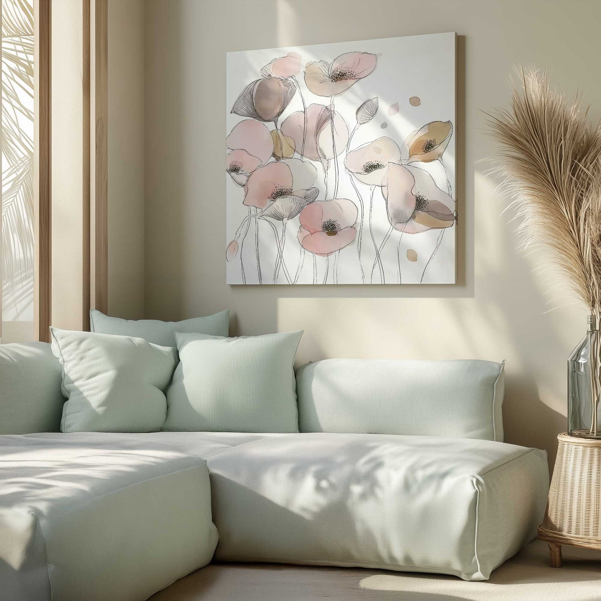Picture of art in a room