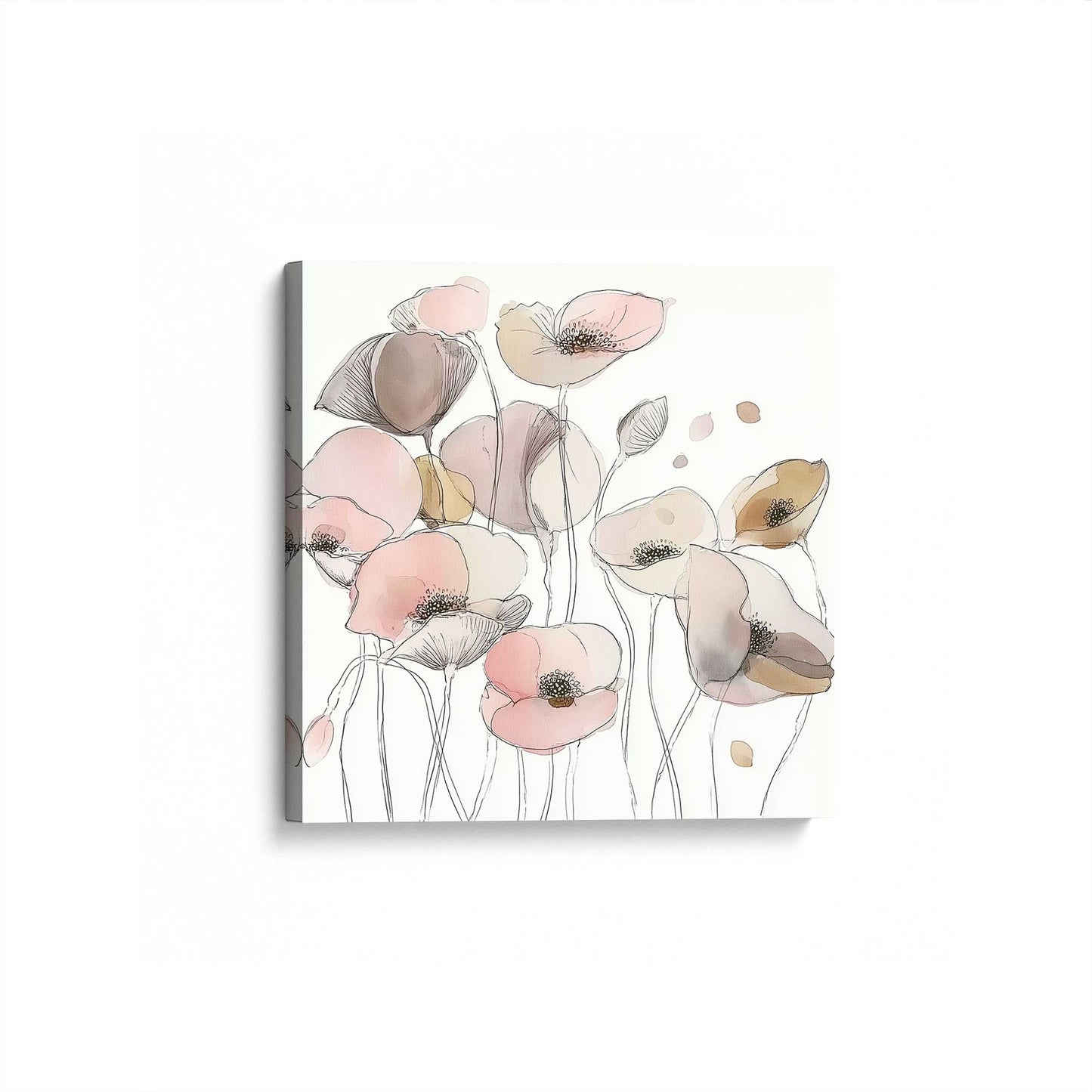 [Color:Stretched Canvas], Picture of art at an angle