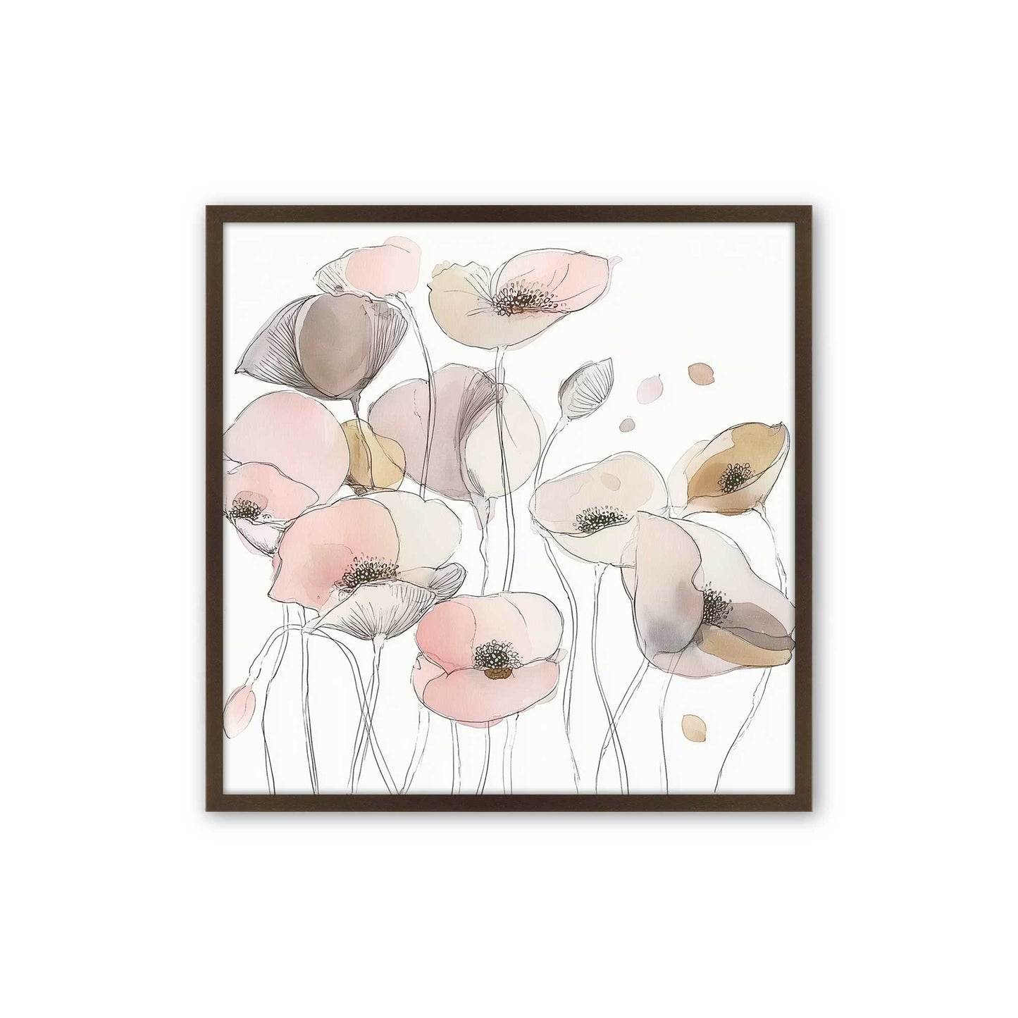 [Color:Espresso], Picture of art in a Espresso frame