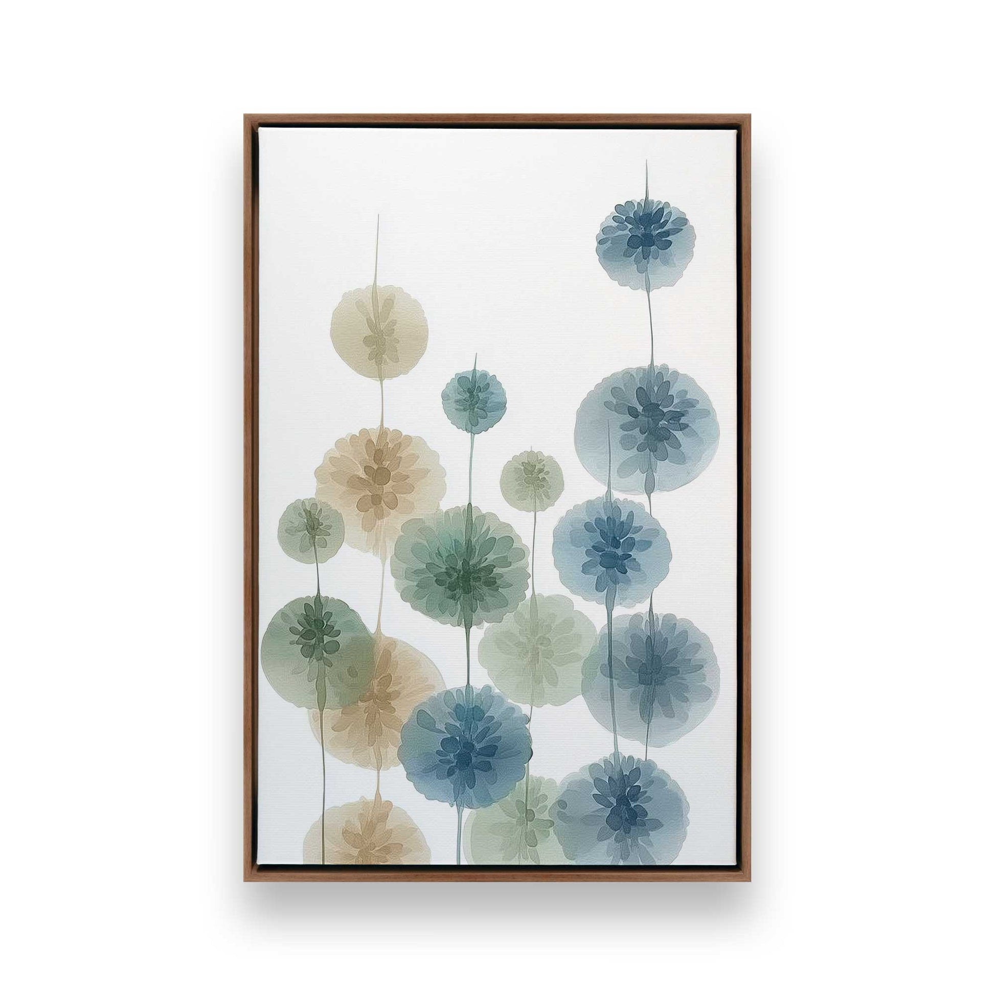 [Color:Walnut], Picture of art in a Walnut frame