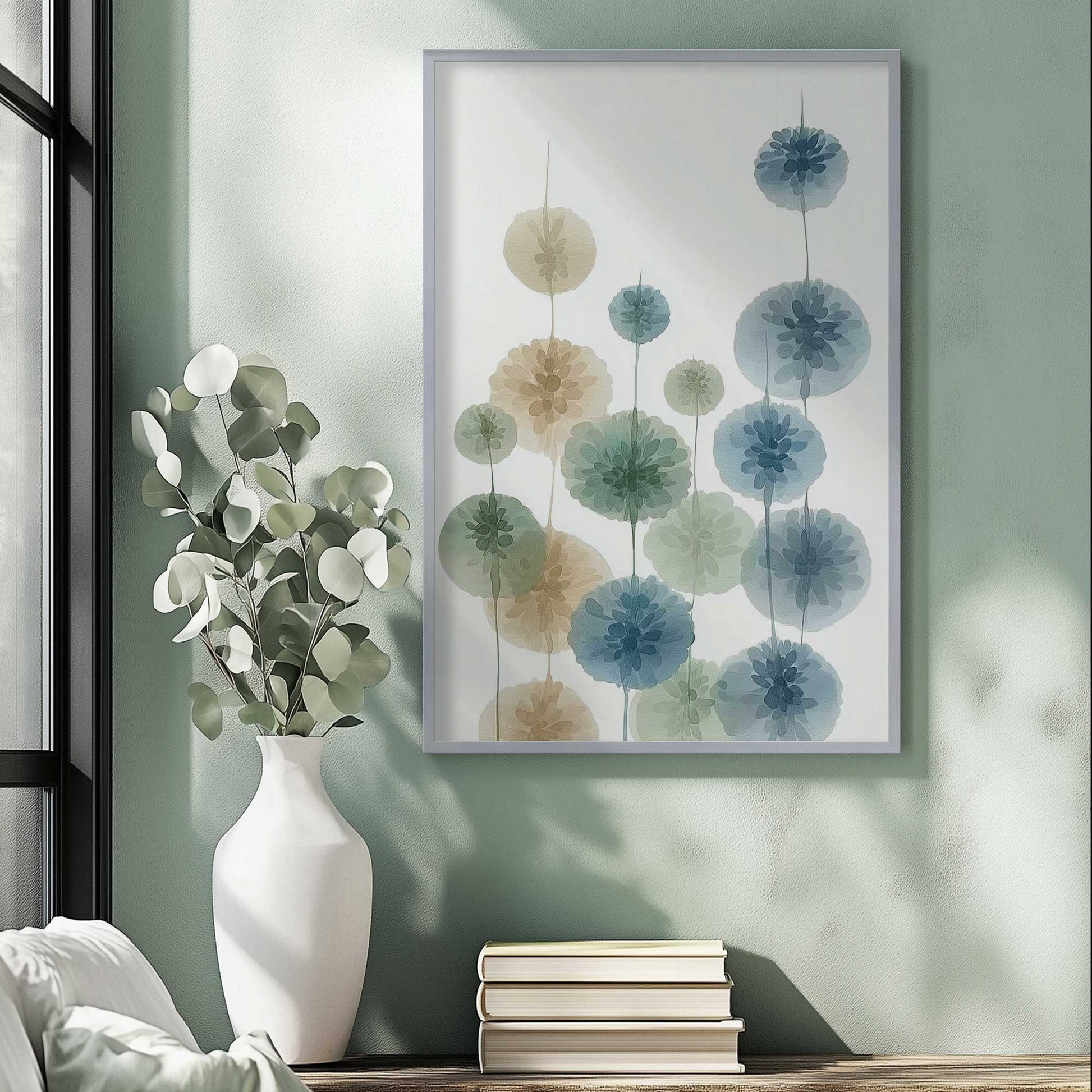 Picture of art in a room