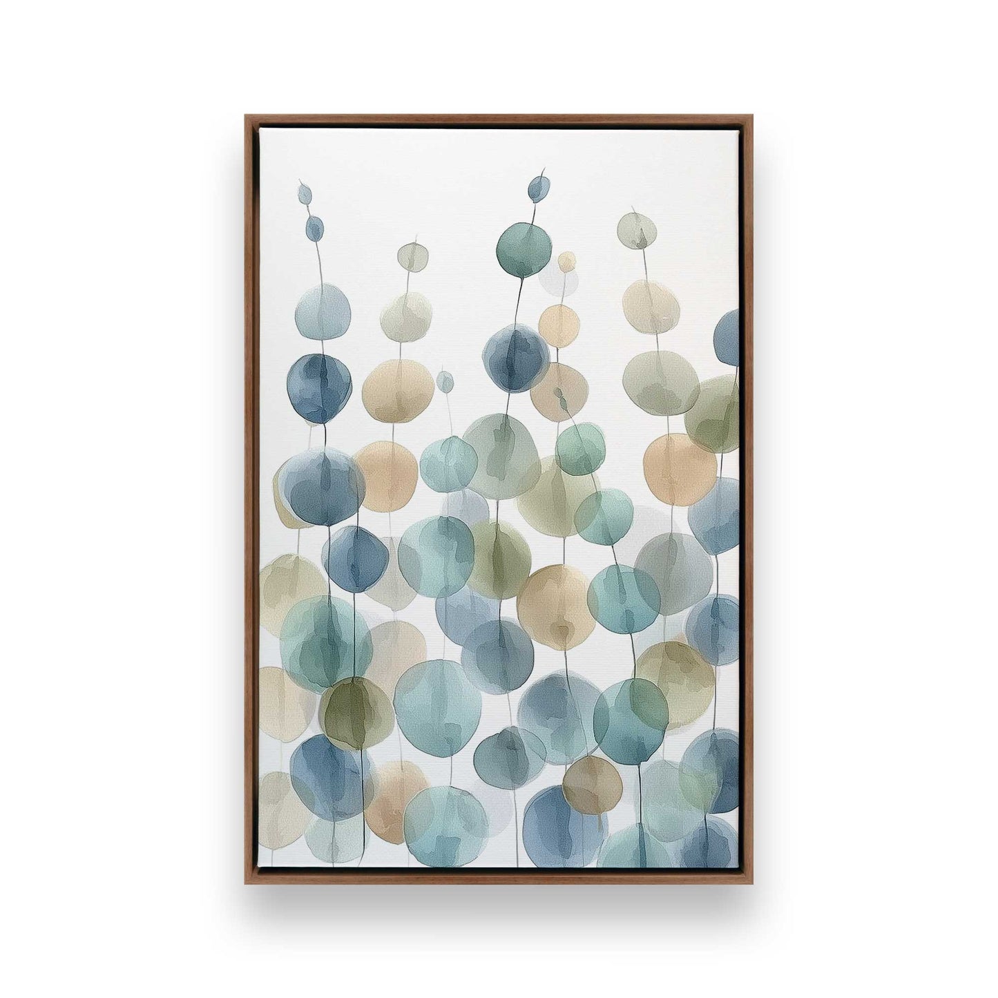 [Color:Walnut], Picture of art in a Walnut frame