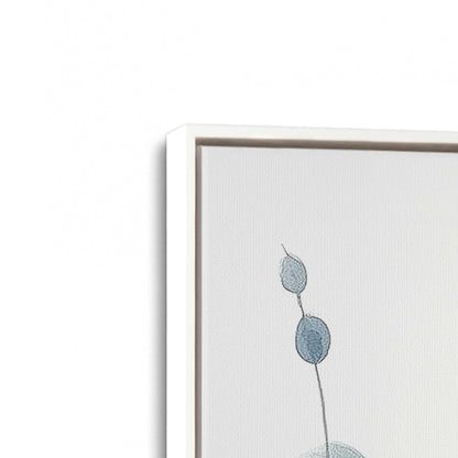 [Color:Opaque White], Picture of art in a White frame at an angle