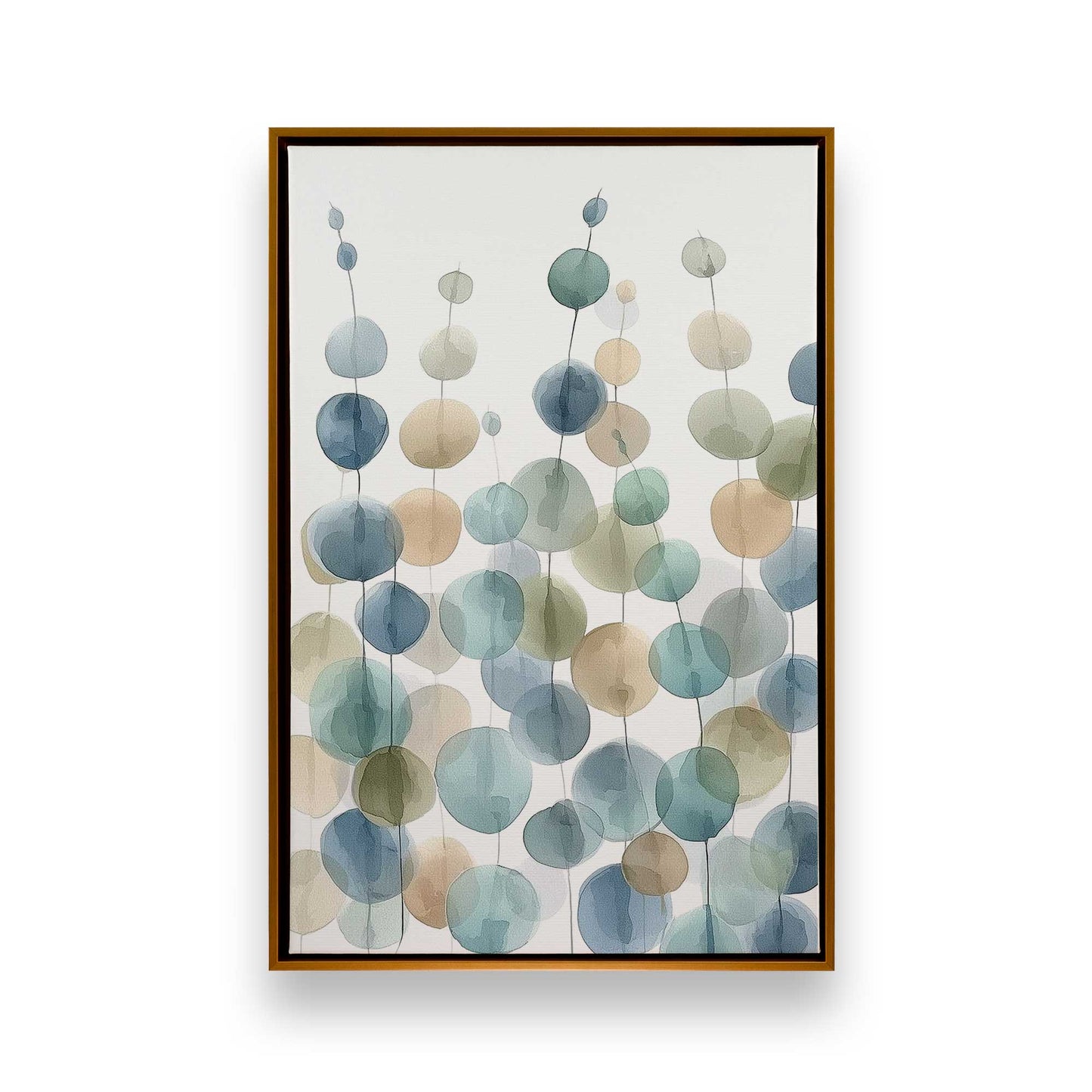 [Color:Polished Gold], Picture of art in a Polished Gold frame