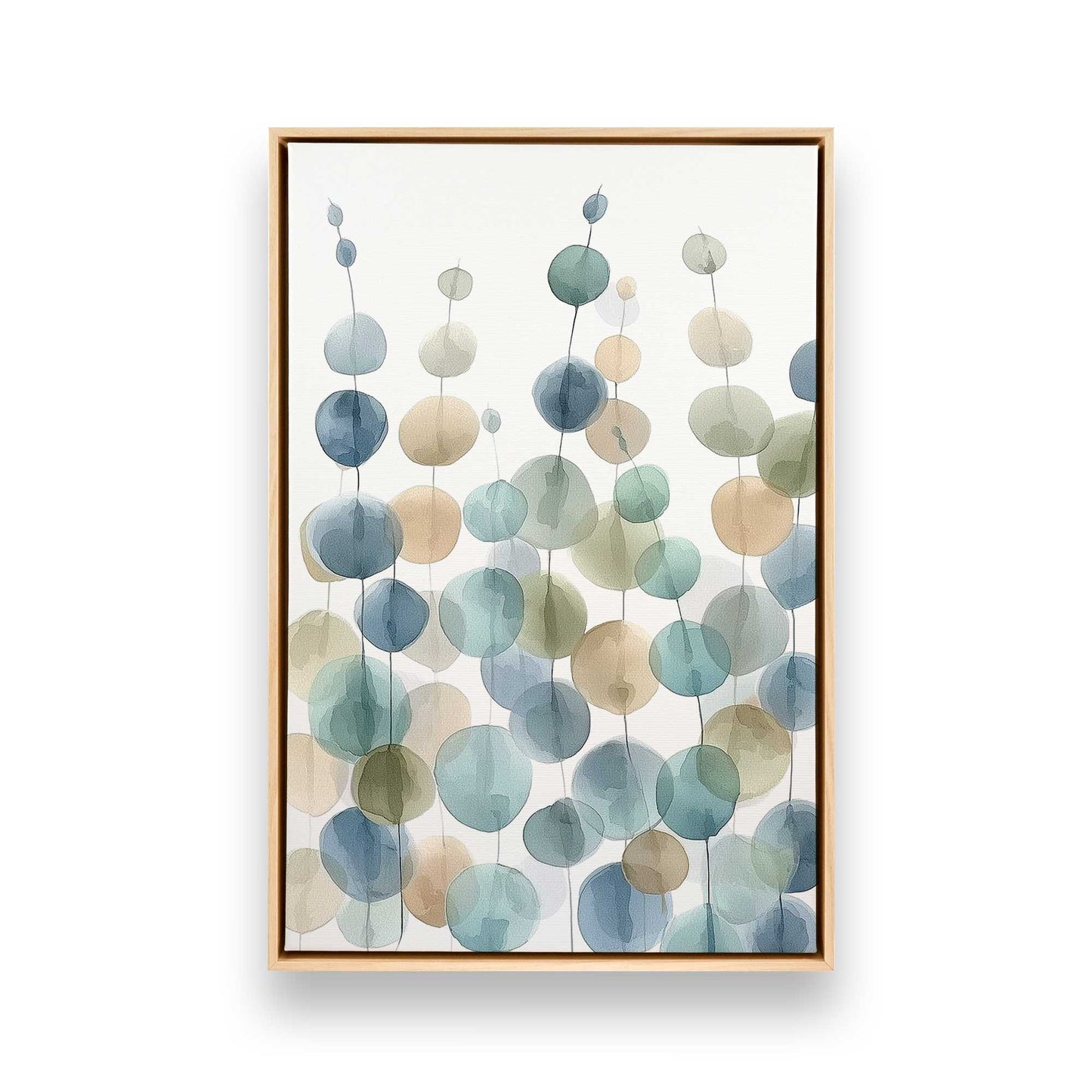 [Color:American Maple], Picture of art in a American Maple frame