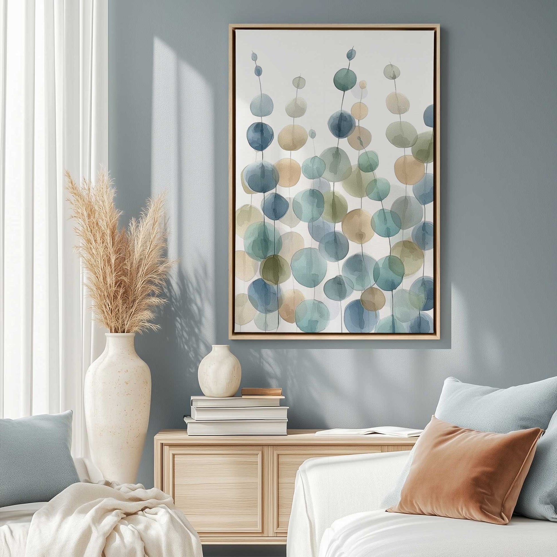 Picture of art in a room