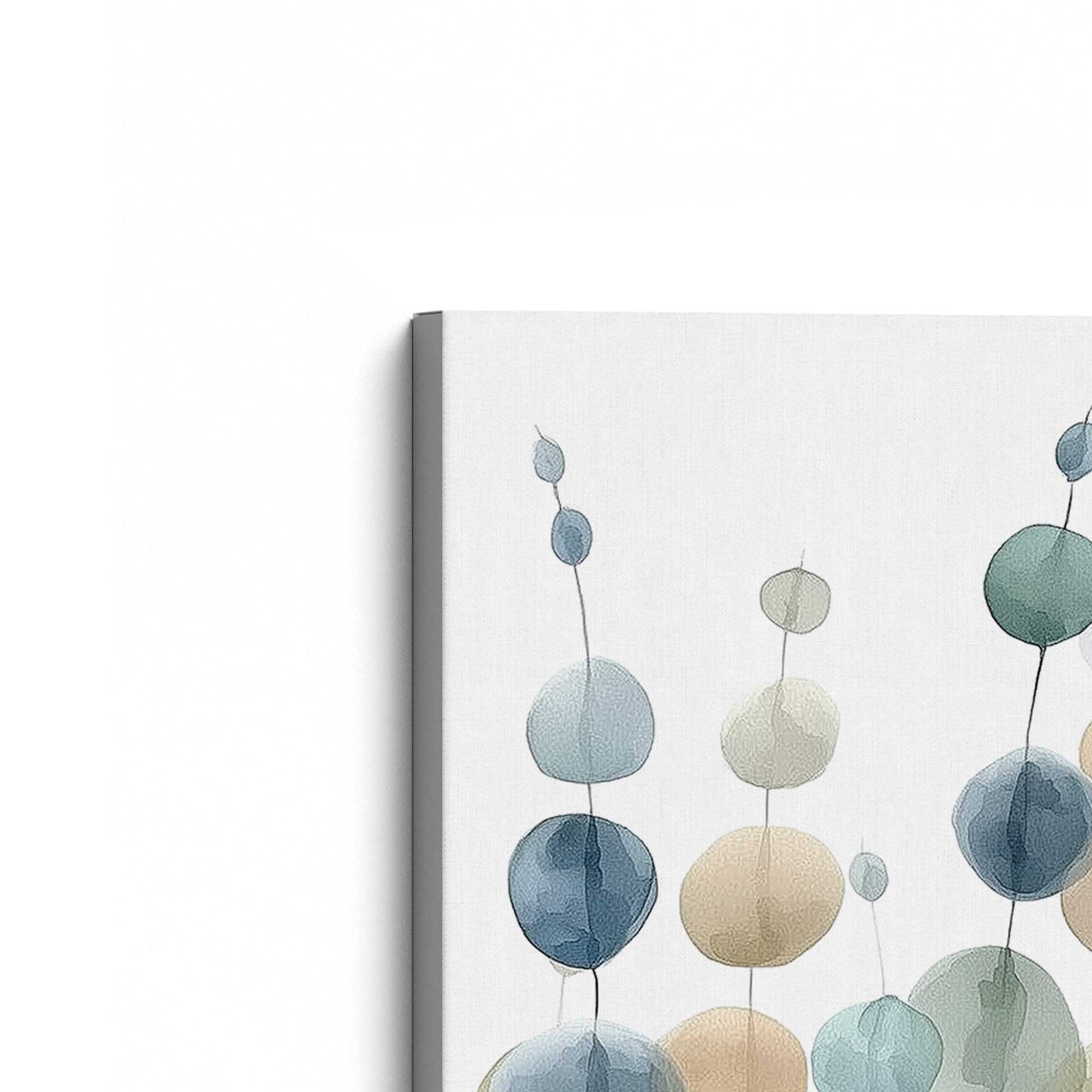 [Color:Stretched Canvas], Picture of the corner of the art
