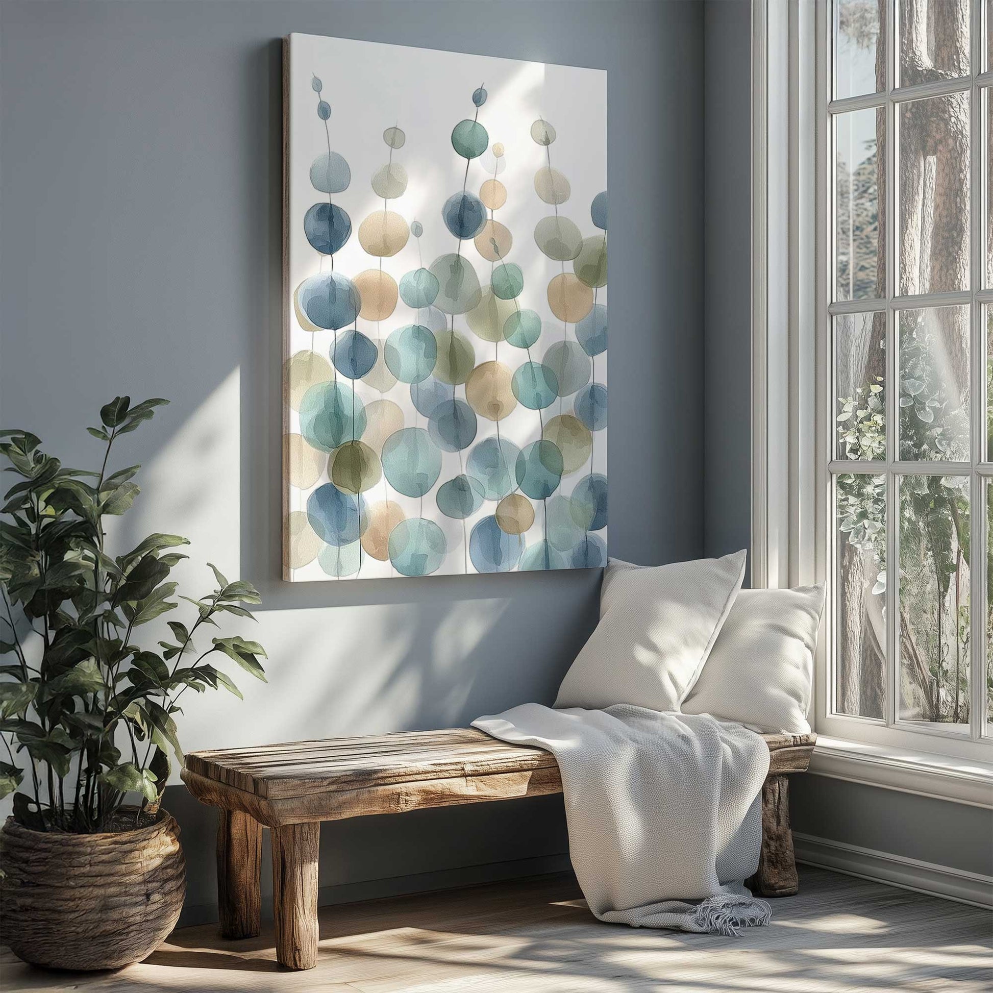 Picture of art in a room