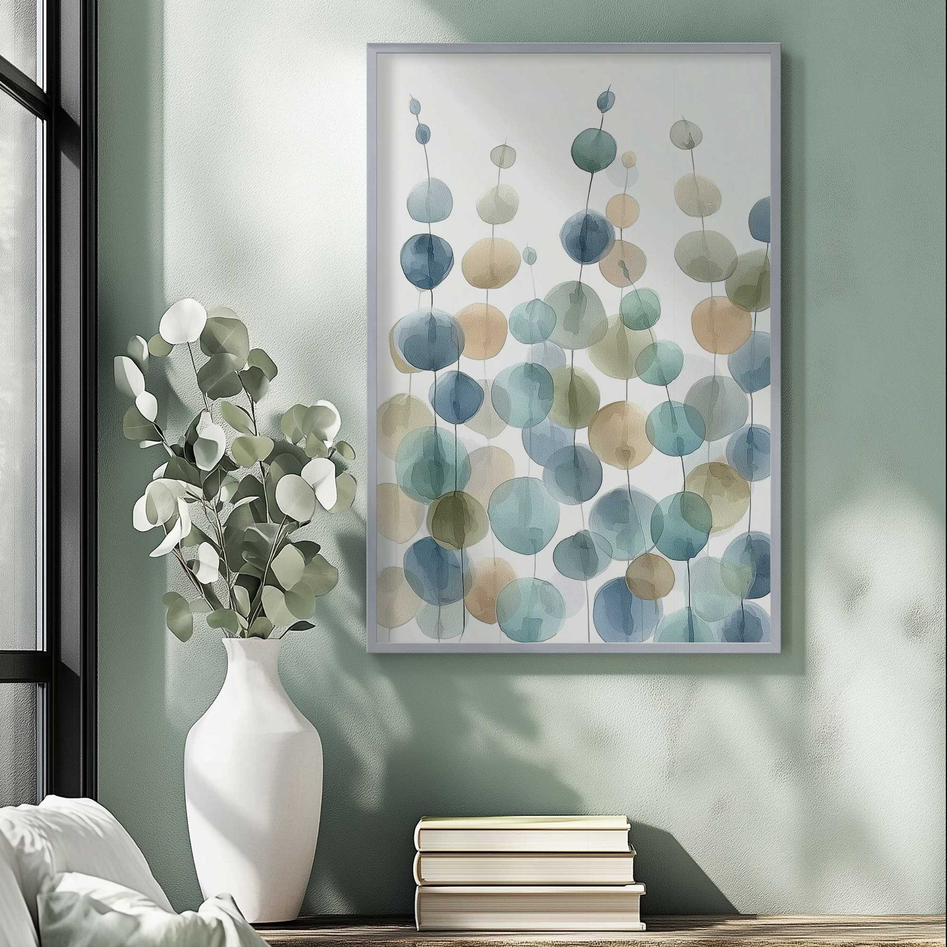 Picture of art in a room