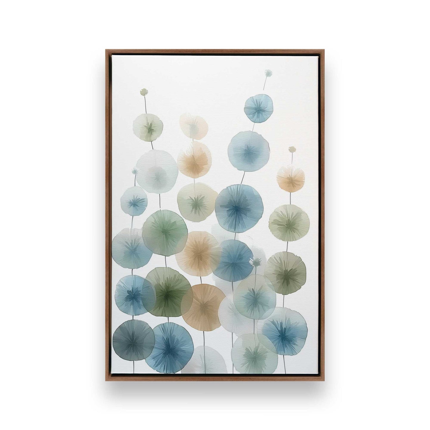 [Color:Walnut], Picture of art in a Walnut frame