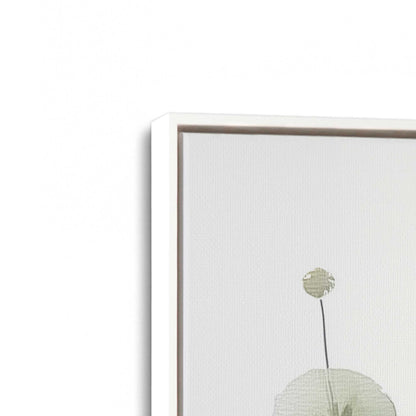 [Color:Opaque White], Picture of art in a White frame at an angle