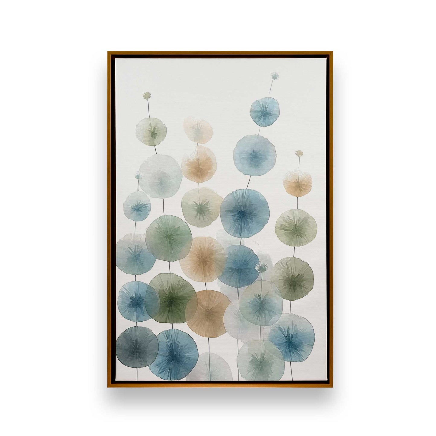 [Color:Polished Gold], Picture of art in a Polished Gold frame