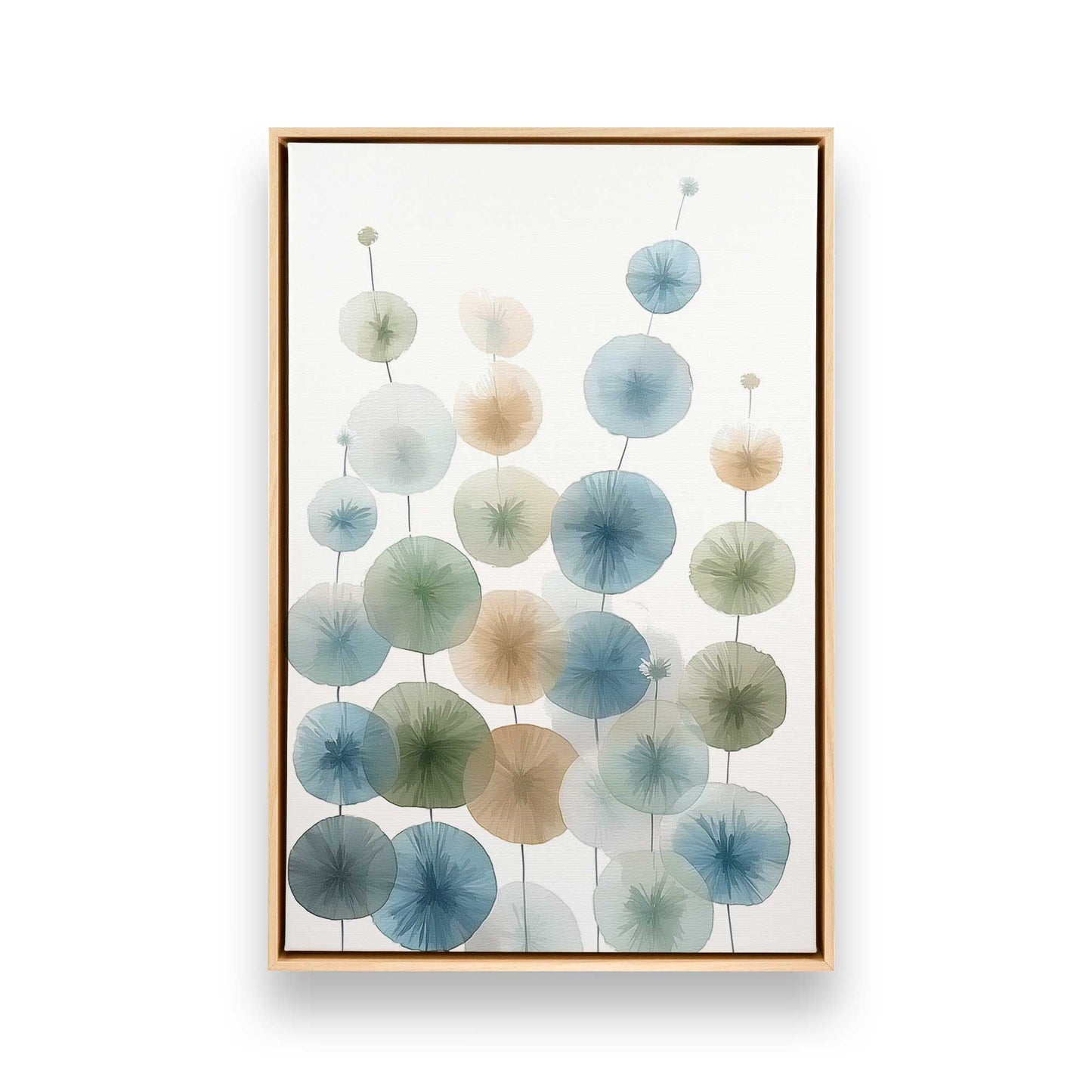 [Color:American Maple], Picture of art in a American Maple frame