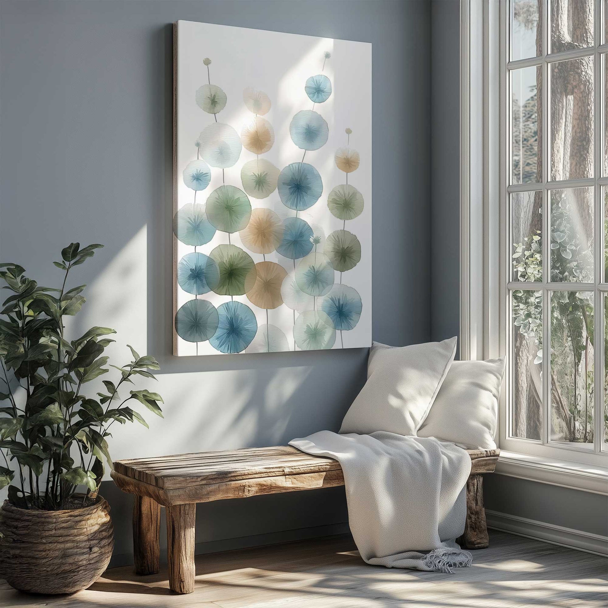 Picture of art in a room