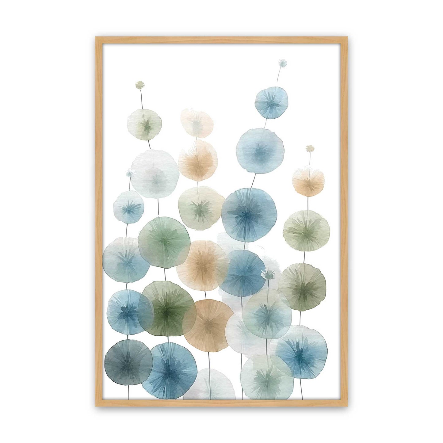 [Color:American Maple], Picture of art in a American Maple frame