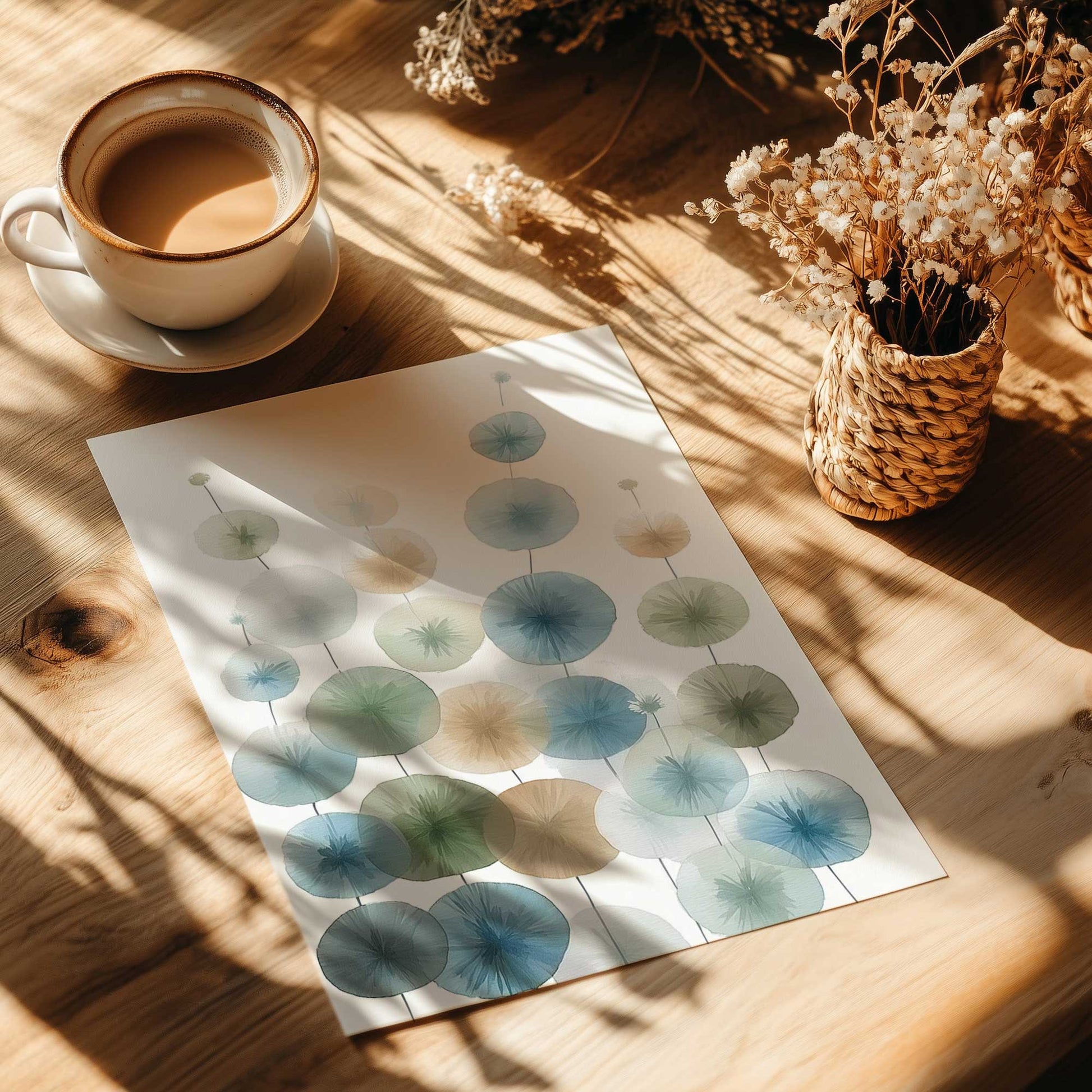 [Color:Rolled Print], Picture of close up of art