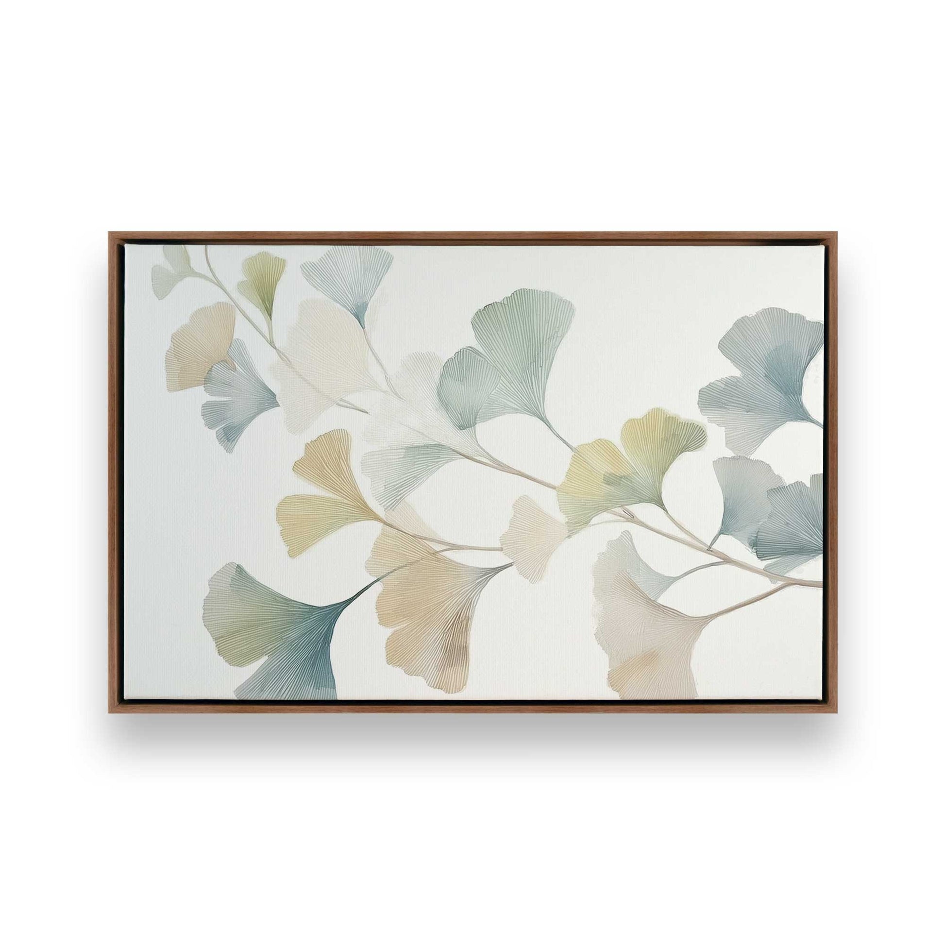 [Color:Walnut], Picture of art in a Walnut frame