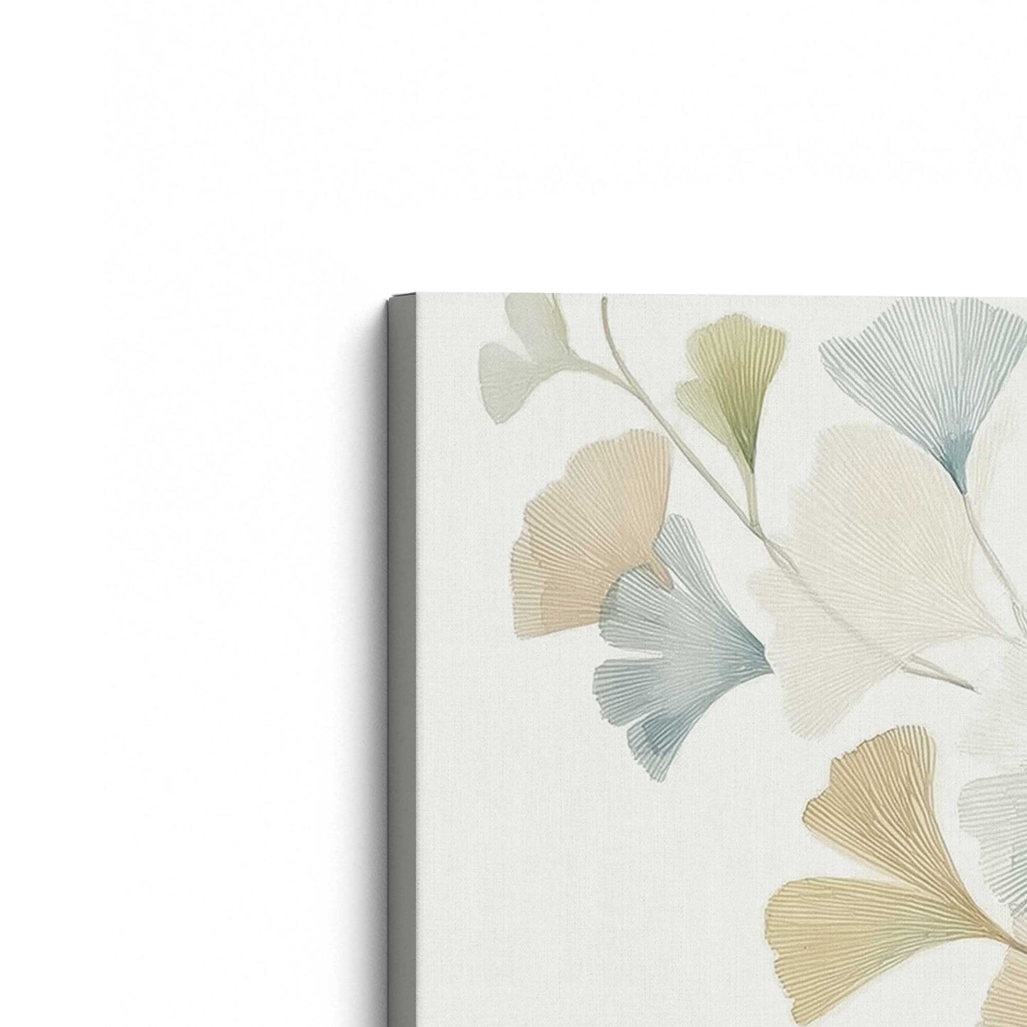 [Color:Stretched Canvas], Picture of the corner of the art