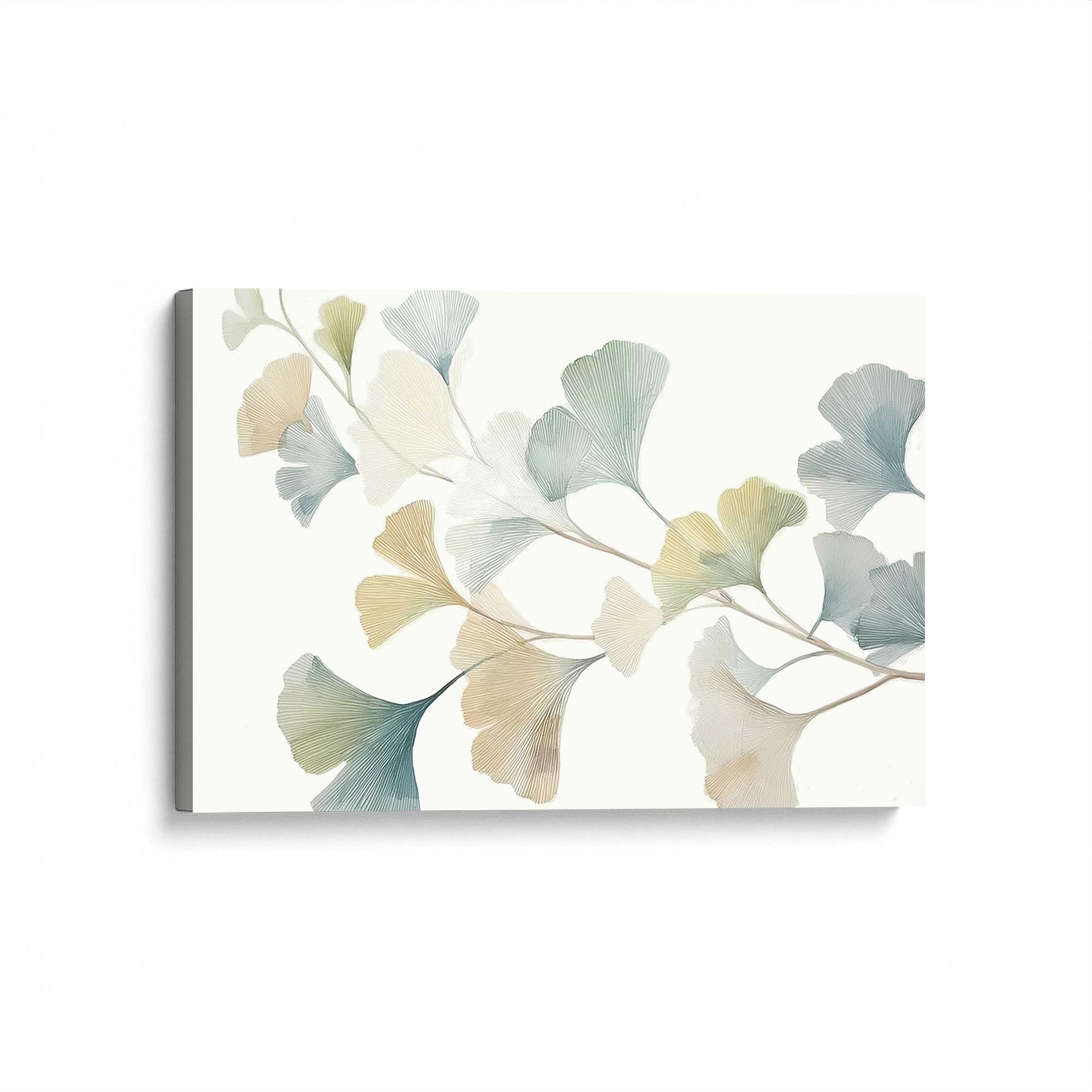 [Color:Stretched Canvas], Picture of art at an angle