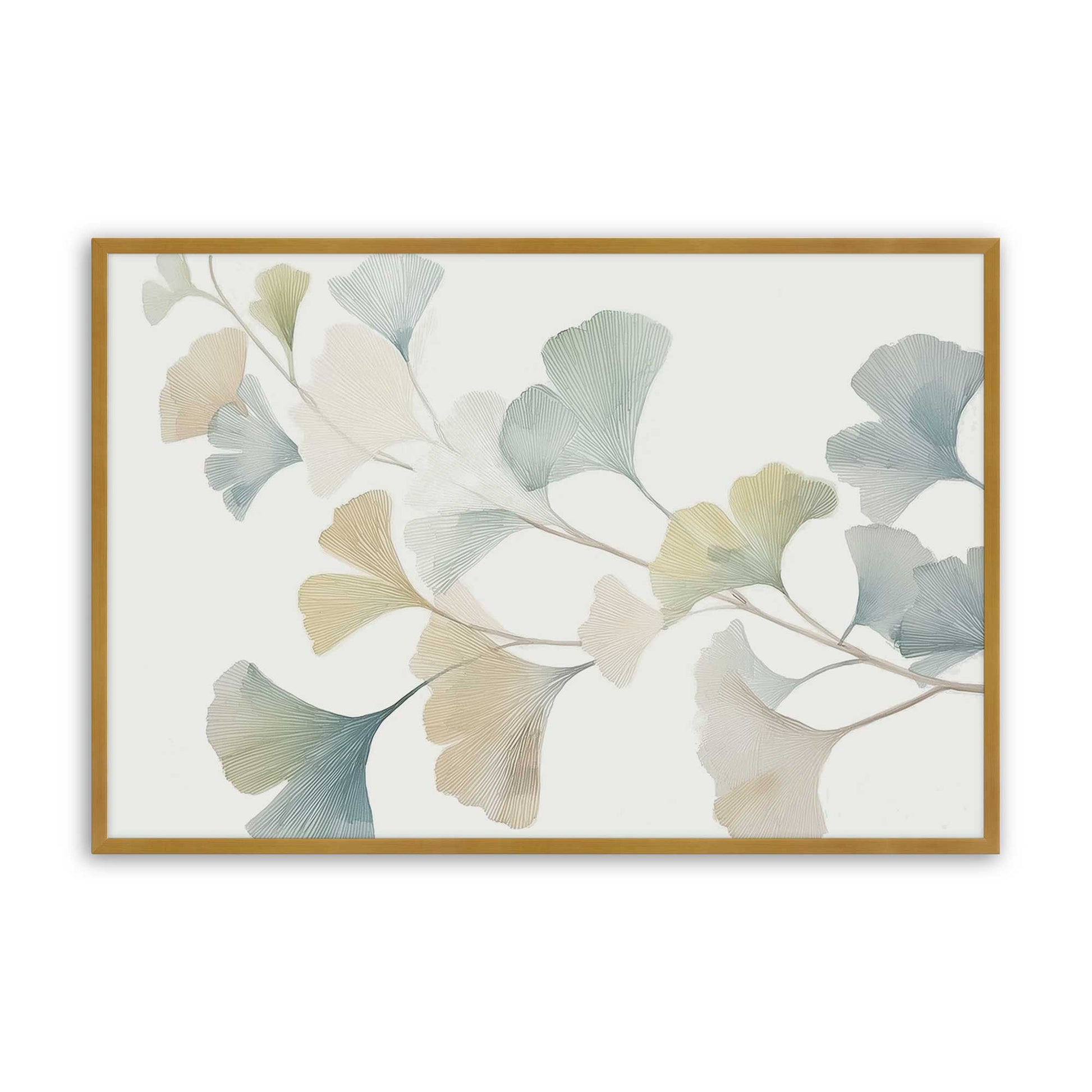 [Color:Polished Gold], Picture of art in a Polished Gold frame