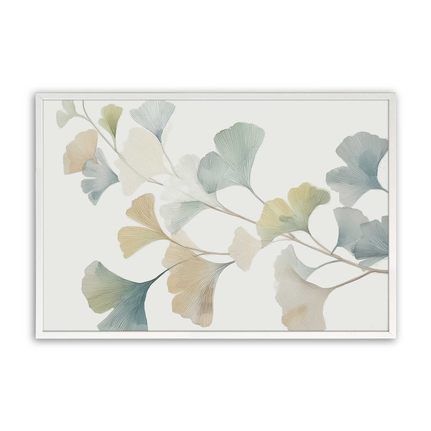 [Color:Opaque White], Picture of art in a Opaque White frame