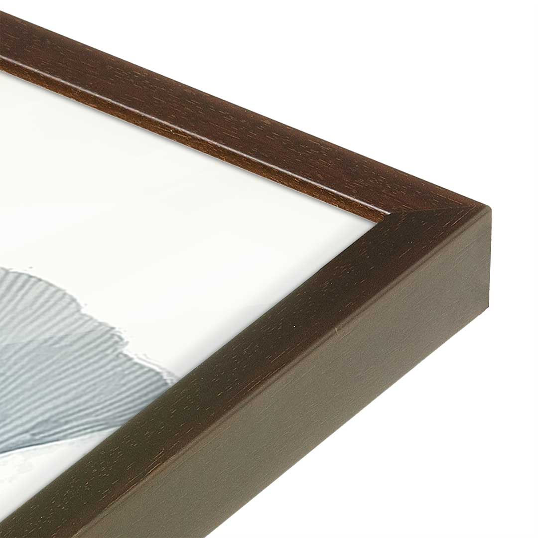 [Color:Belvinder Brown], Picture of art in a Belvinder Brown frame at an angle