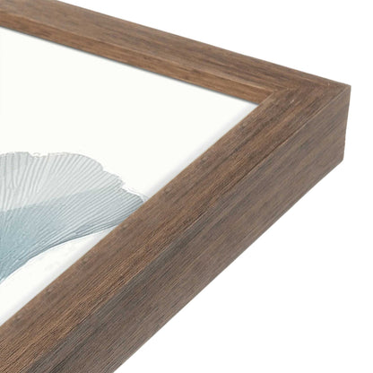 [Color:Walnut], Picture of art in a Walnut frame at an angle