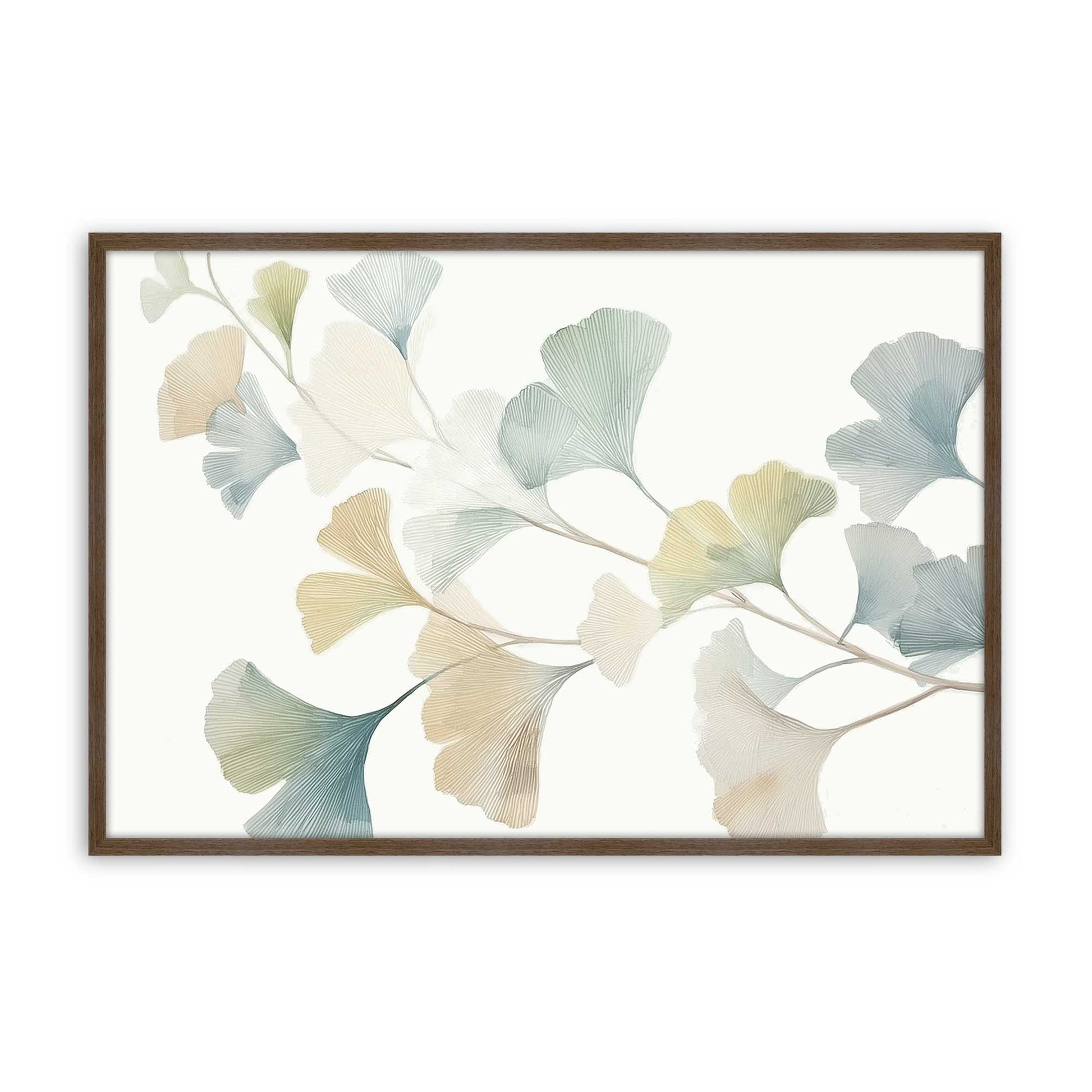 [Color:Walnut], Picture of art in a Walnut frame