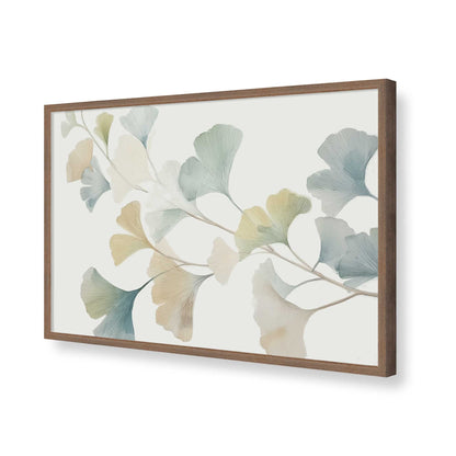 [Color:Walnut], Picture of art in a Walnut frame of the corner
