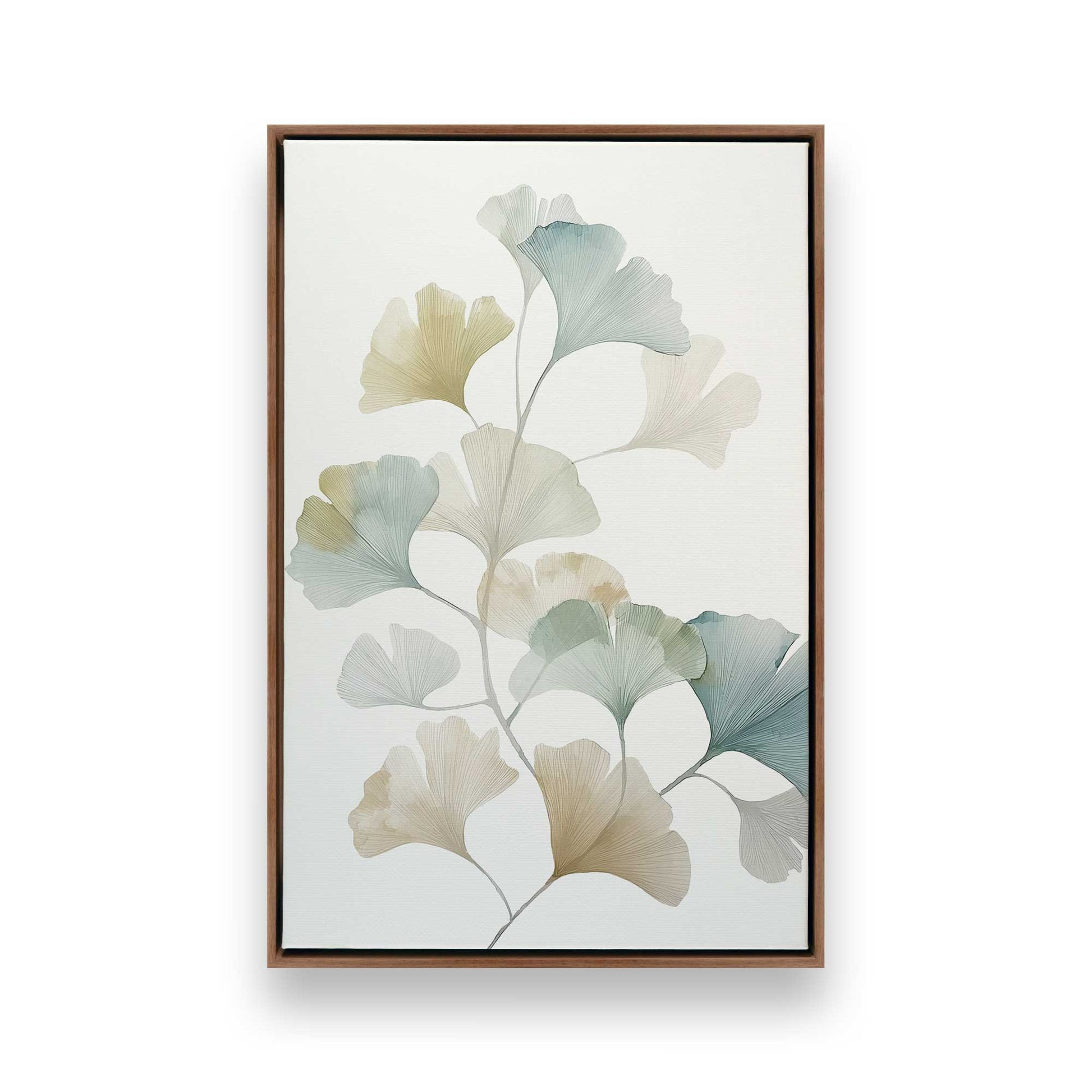 [Color:Walnut], Picture of art in a Walnut frame